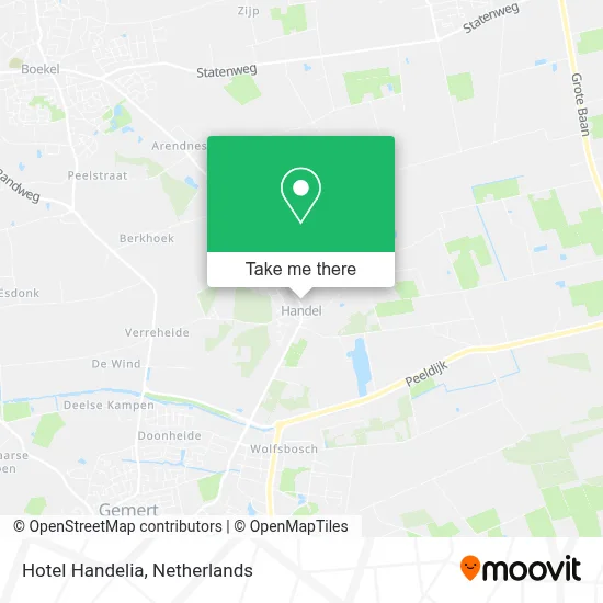 Hotel Handelia map