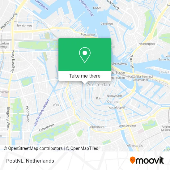 Postnl map