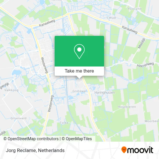 Jorg Reclame map