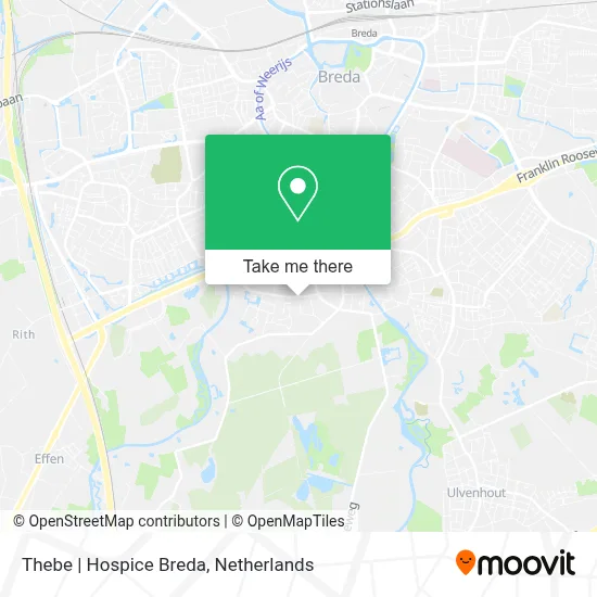 Thebe | Hospice Breda map