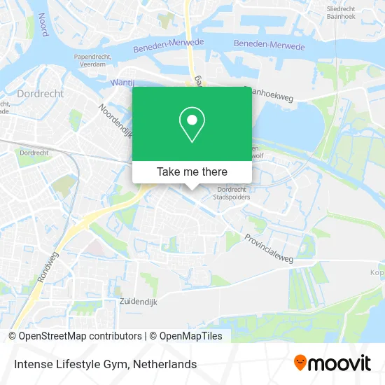 Intense Lifestyle Gym map