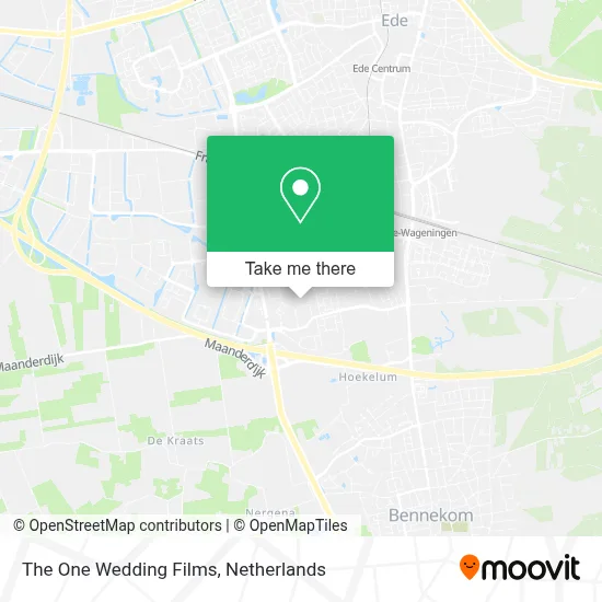 The One Wedding Films map