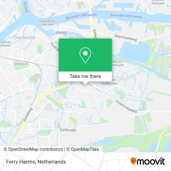 Ferry Harms map
