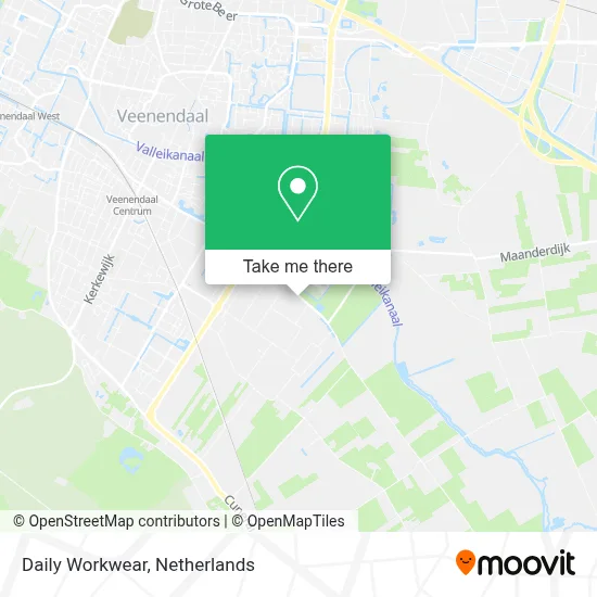 Daily Workwear map