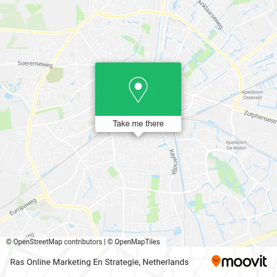Ras Online Marketing En Strategie map