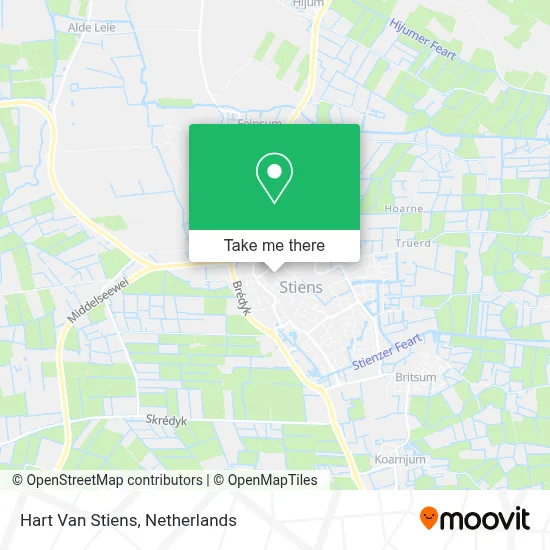 Hart Van Stiens map