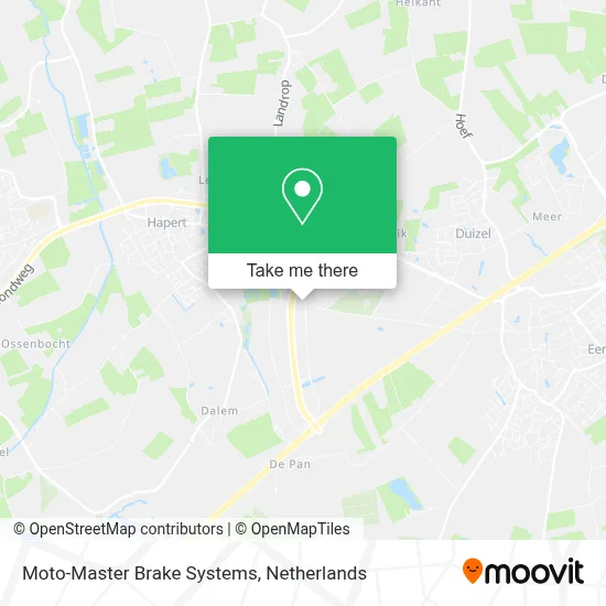 Moto-Master Brake Systems map