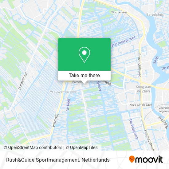 Rush&Guide Sportmanagement map