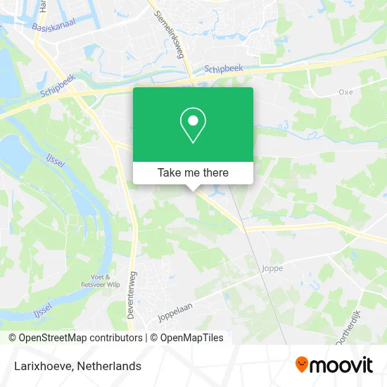 Larixhoeve map