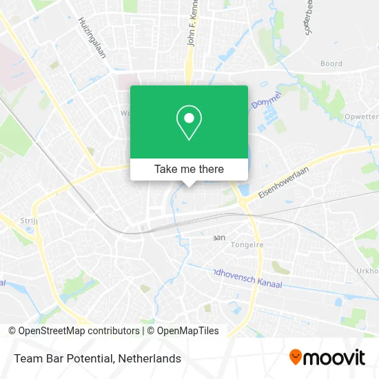 Team Bar Potential map