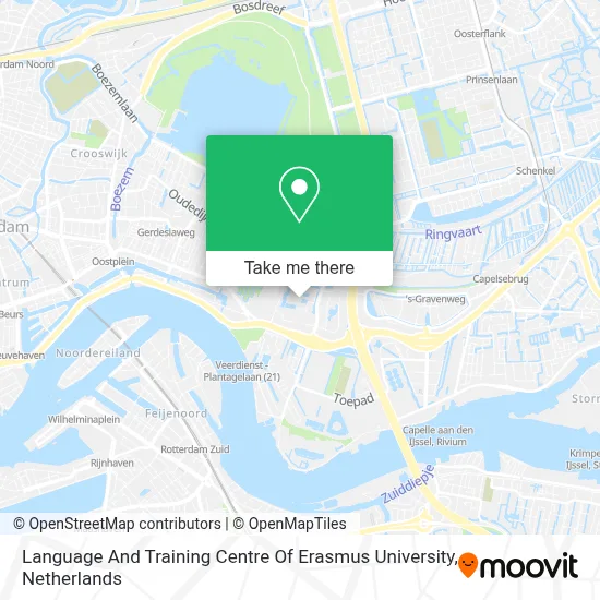 Language And Training Centre Of Erasmus University map