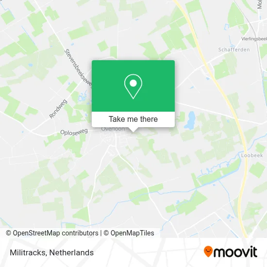 Militracks map