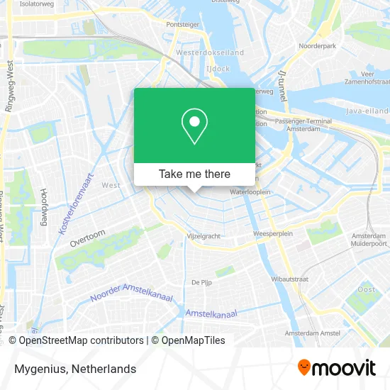 Mygenius map