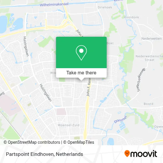 Partspoint Eindhoven map