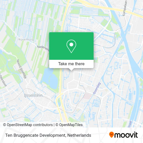 Ten Bruggencate Development map