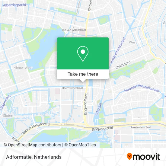 Adformatie map