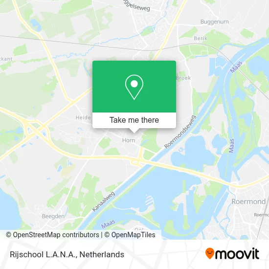 Rijschool L.A.N.A. map