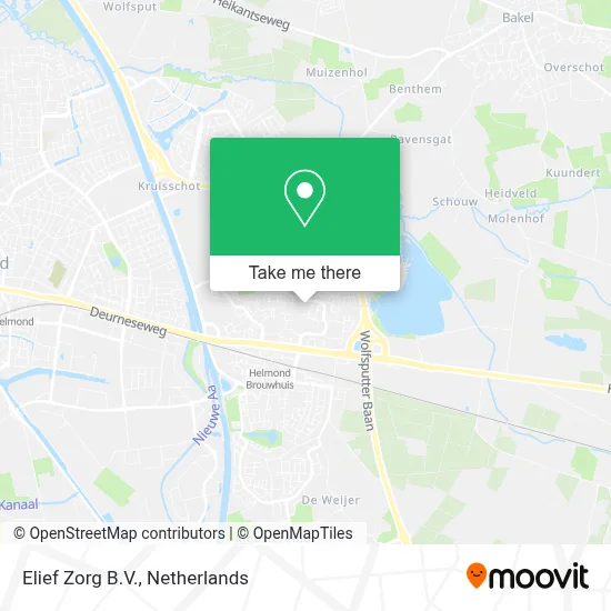 Elief Zorg B.V. map
