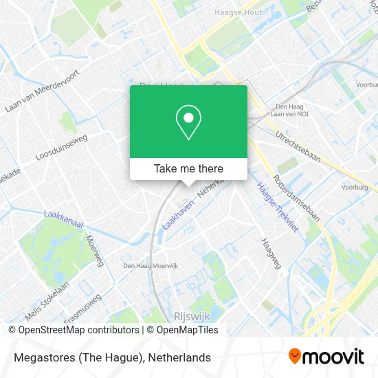 Megastores (The Hague) map
