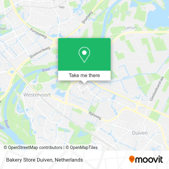 Bakery Store Duiven map