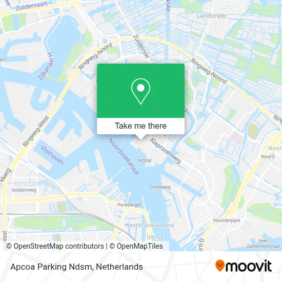 Apcoa Parking Ndsm map