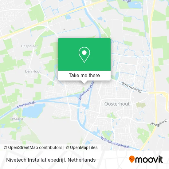 Nivetech Installatiebedrijf map