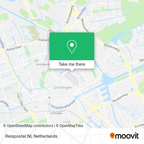 Reisposter.Nl map