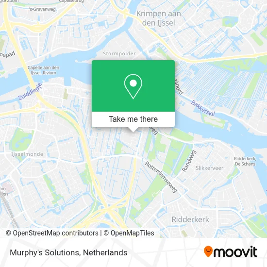 Murphy's Solutions map