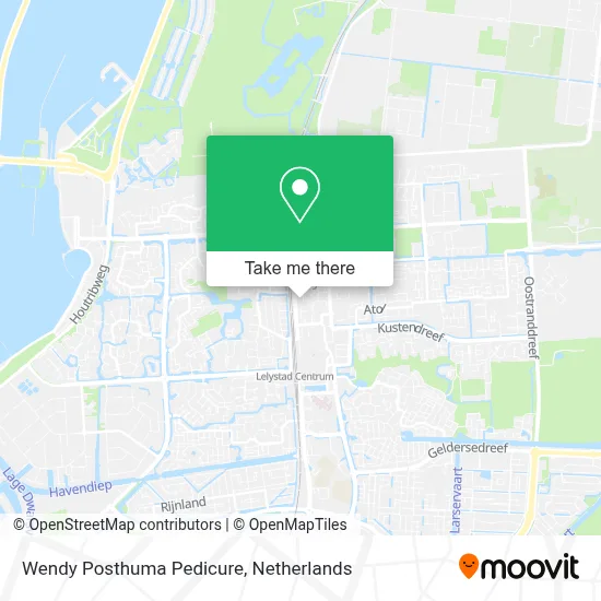 Wendy Posthuma Pedicure map