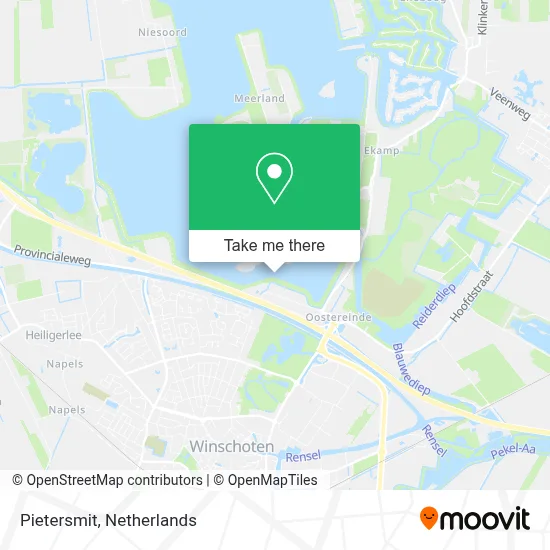 Pietersmit map