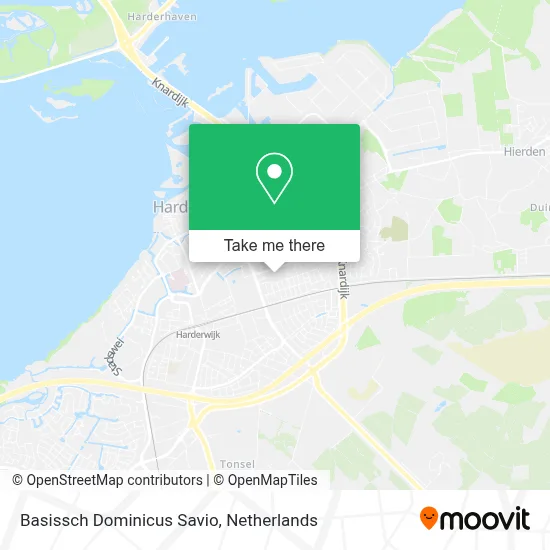 Basissch Dominicus Savio map