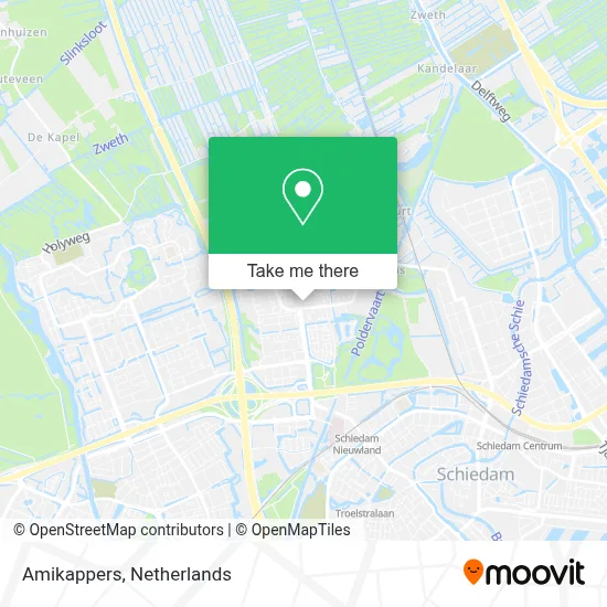 Amikappers map