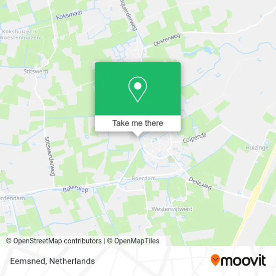 Eemsned map