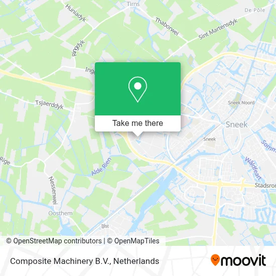 Composite Machinery B.V. map