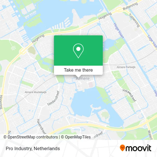 Pro Industry map