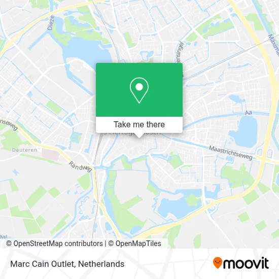 Marc Cain Outlet map