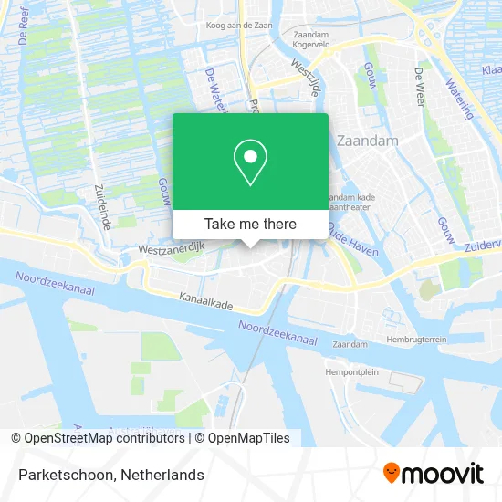 Parketschoon map
