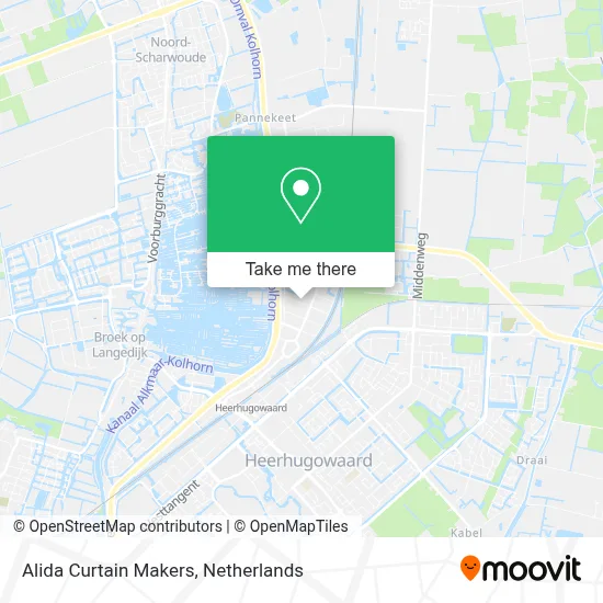 Alida Curtain Makers map