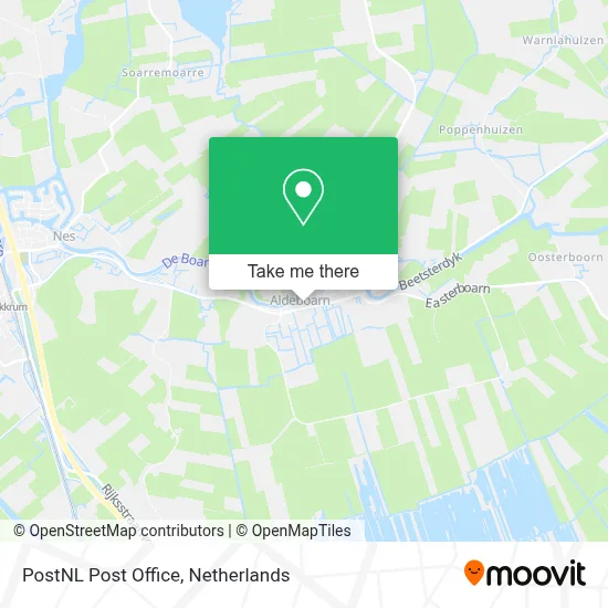 Postnl Postkantoor map