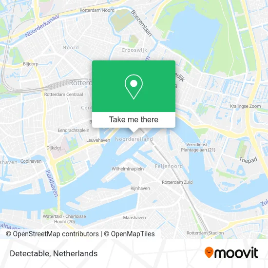 Detectable map