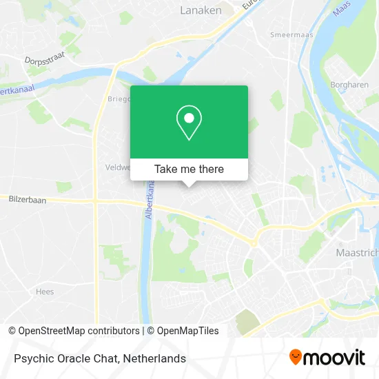 Psychic Oracle Chat map
