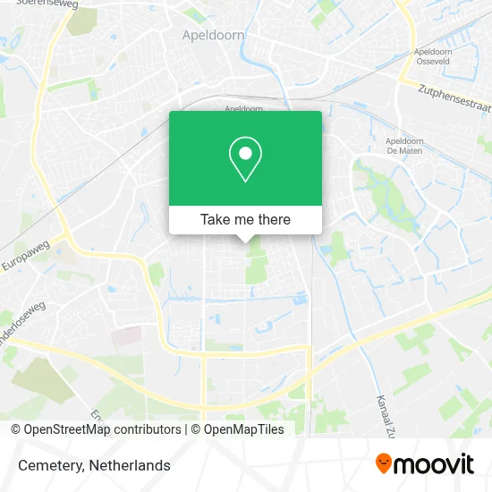 Begraafplaats map