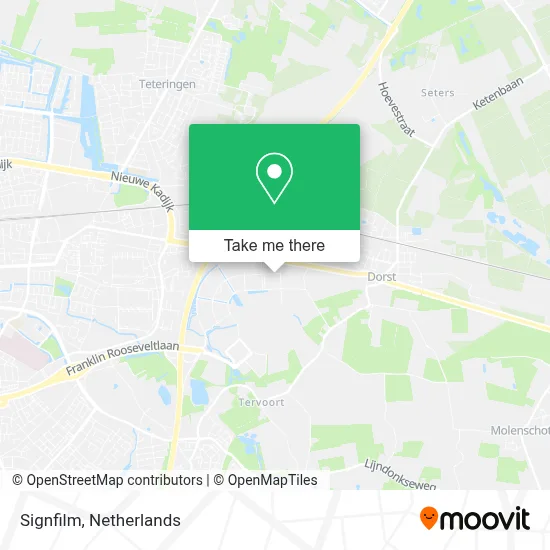 Signfilm map