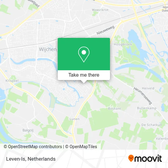 Leven-Is map