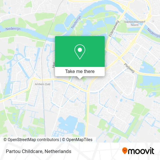 Partou Childcare map