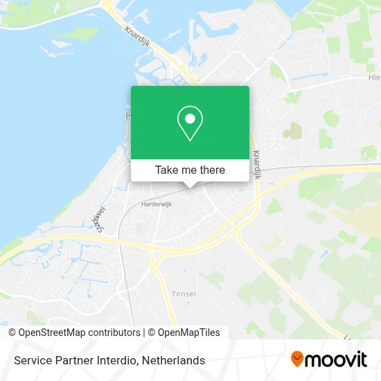 Service Partner Interdio map