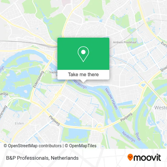 B&P Professionals Karte