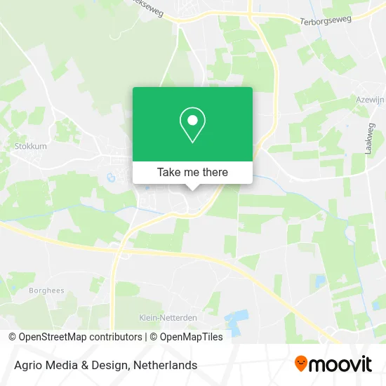 Agrio Media & Design map