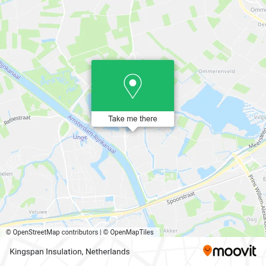 Kingspan Insulation map