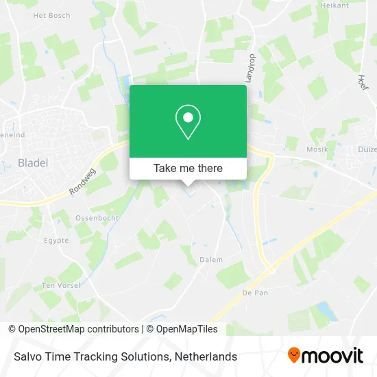 Salvo Time Tracking Solutions Karte